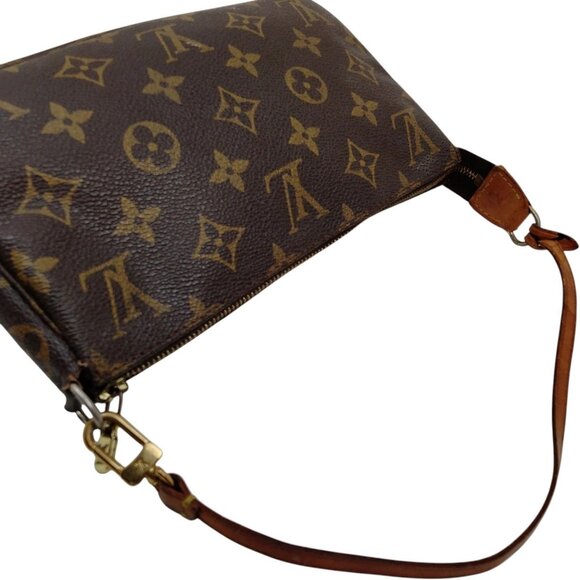 (S6) Louis Vuitton Hand Bag Brown Monogram - Picture 3 of 9